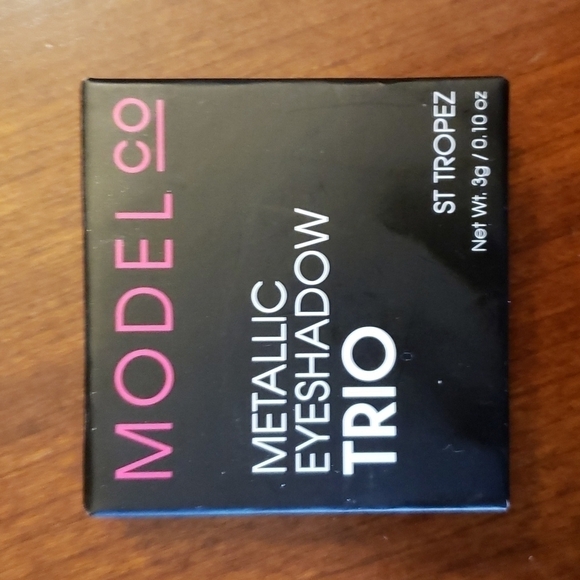 Modelco Metallic Eyeshawdow Trio in St Tropez New in Box Nuetrals - Picture 3 of 5
